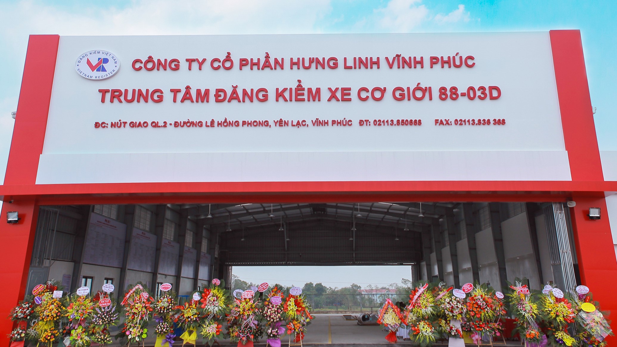 Vĩnh Phúc: Trạm sạc VinFast - Trạm đăng kiểm 8803D